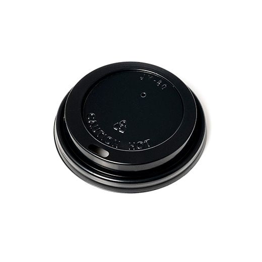 Ctr Hrd Grab&G Sip Domed Lids (227ml - 8Oz) Black 80Mm (100 pcs) product image