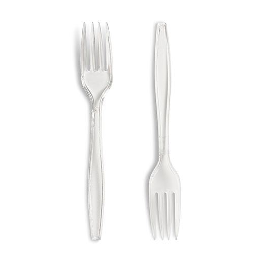 Ctr Hrd Windzer Clear Premium Reusable Ps (180Mm - 7.0) Fork (100 pcs) product image
