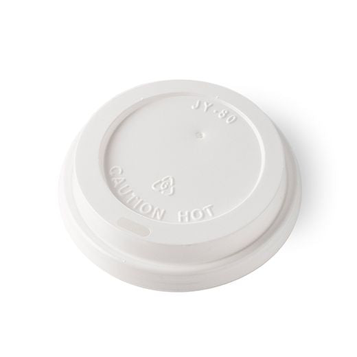 Ctr Hrd Grab&G Sip Through Ps Domed Lids (227ml - 8Oz) White (100 pcs) product image