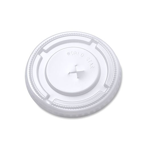 Ctr Hrd Grab&G Straw Slot Ps Lid (340ml - 12Oz)(453ml - 16Oz) Clear (100 pcs) product image