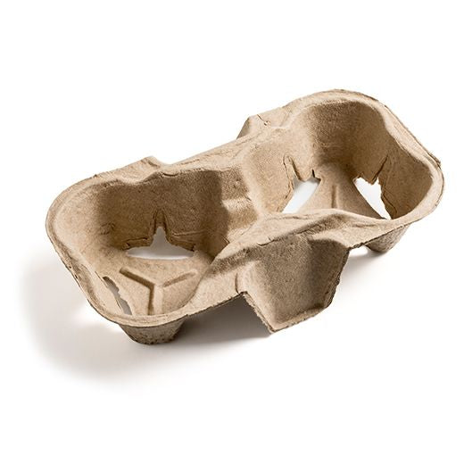 Ctr Hrd Grab&G Moulded Pulp Fibre 2 Cup Carrier (90 pcs) product image