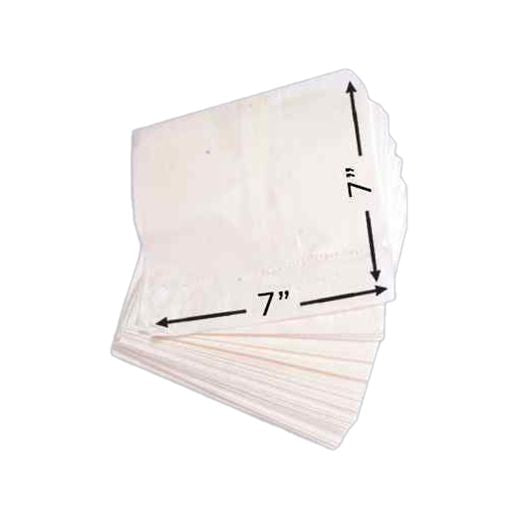 Ctr Ukf Greaseproof White Paper Bags 7Incx7Inc (1000 pcs(APPRX)) product image