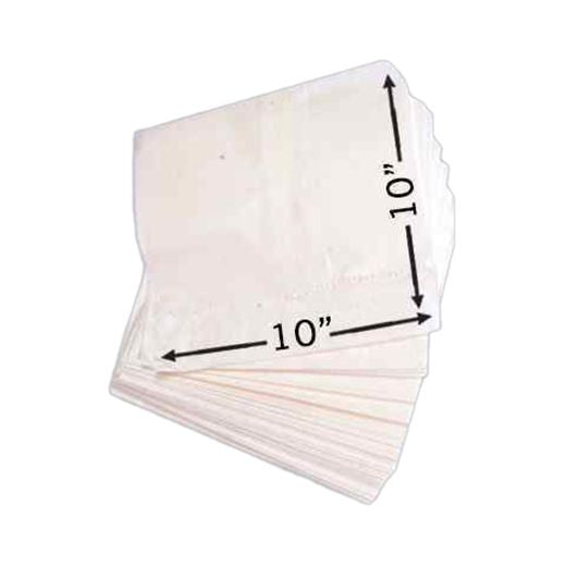 Ctr Ukf Greaseproof White Paper Bags 10Incx10Inc (1000 pcs(APPRX)) product image