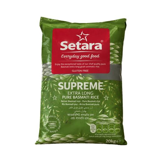 Setara Extra Long Supreme Basmati 20kg () product image