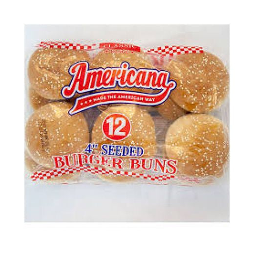 Ctr Hnn American Seeded Burgers Buns 4Inc(48 pcs) (12PC(90-100mm)) product image