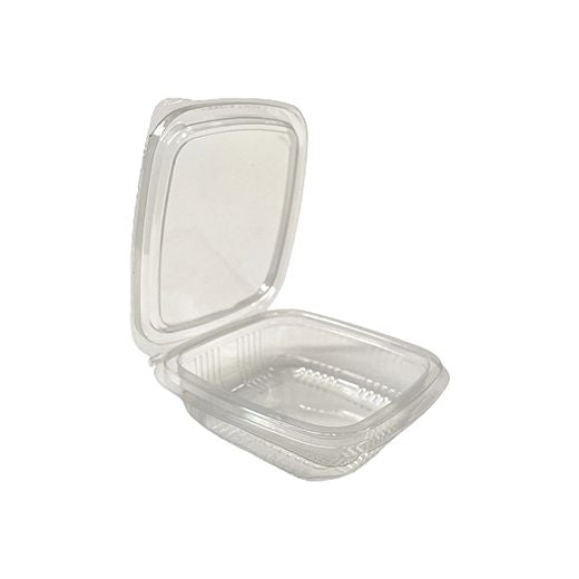 Ctr Ukf 250Cc Clear Salad Hinged Plastic Cont (100 pcs) product image