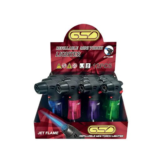 Dhm Gsd Refillable Mini Torch Lighter (12 pcs) product image
