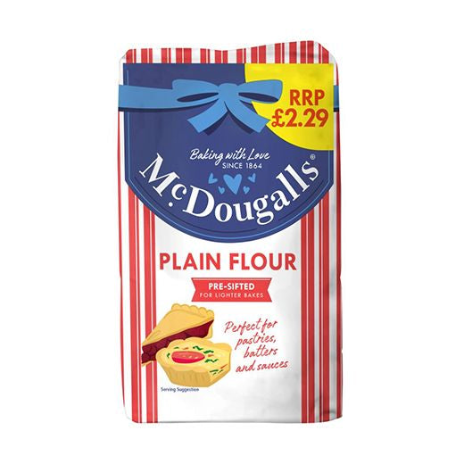 Pr Mcdougalls Plain Flour 1.99 (1.1kg) product image