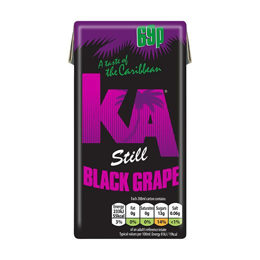 Ag Ka Still Black Grape 288ml 79P Tetra product image