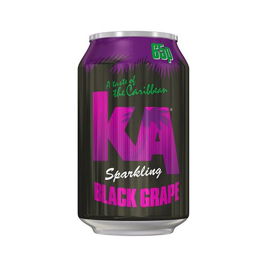Ag Ka Sparkling Black Grape 330ml 79P Can product image