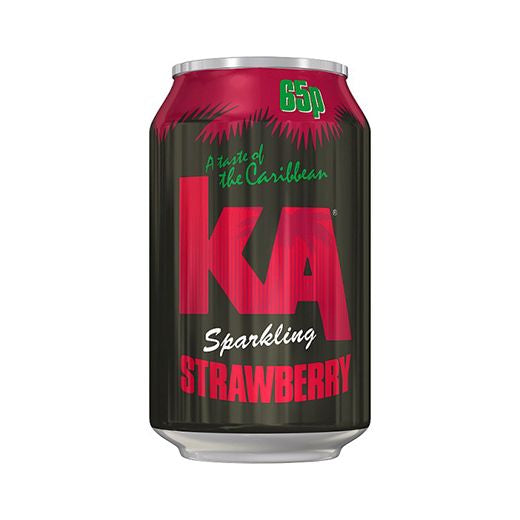 Ag Ka Sparkling Strawberry 330ml 79P Can product image