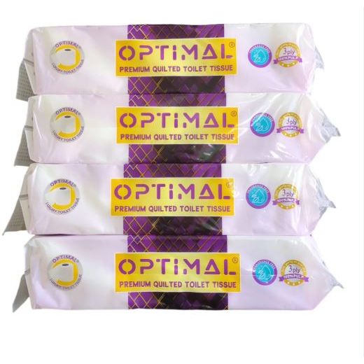 Optimal Extra Soft 3Ply Quilted Fragrance Free Toilet Rolls (10XROLLS) product image