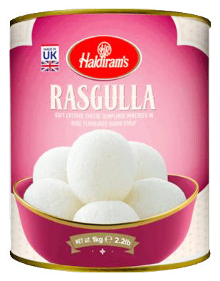 Haldirams Rasgulla Tin (1kg)
