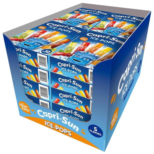 Capri-Sun Ice Pops multipack display