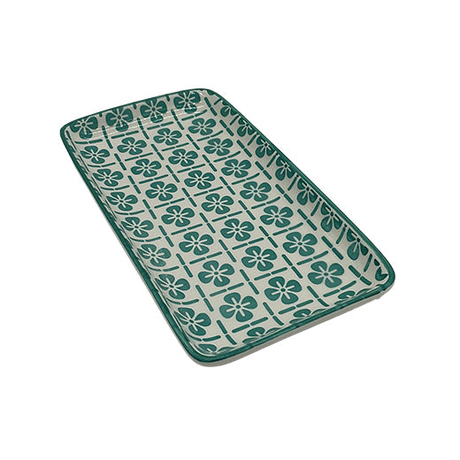 Csm Bohemian Style Rectangular Side Plate 8Inc - Various Colours (1 pcs) product image