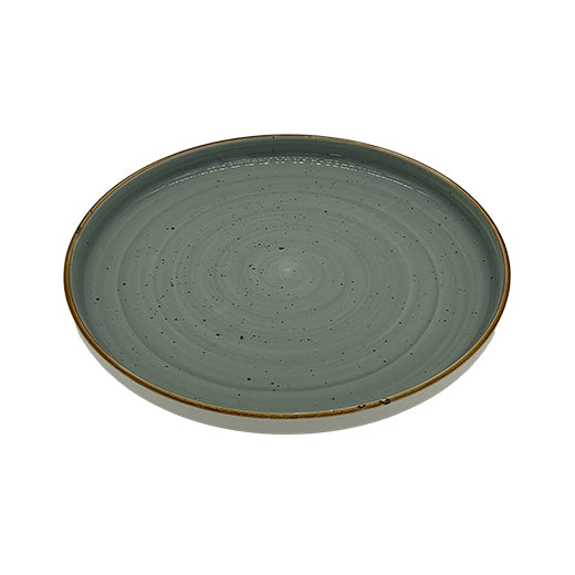 Csm Dinner Plate 10Inc - Duck Egg With Brown Rim (1 pcs) product image