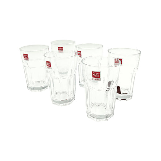 Csm Drinking Tall Glass Tumbler Set 6 pcs Inccasablancainc product image