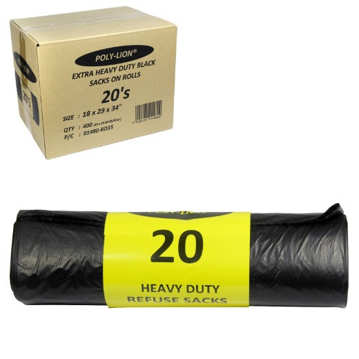 Mp 380X735X850 Md  Incpolylioninc 20'S/Roll  [80G] (20 BAGS/ROLL)