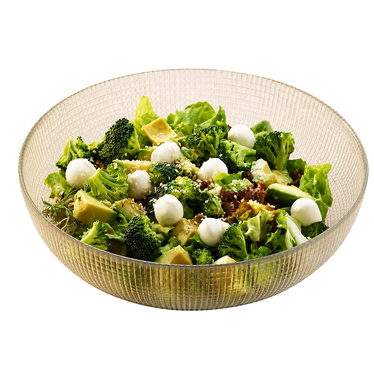 Fecra Marcela Glass Fruit Bowl 24Cm Clear