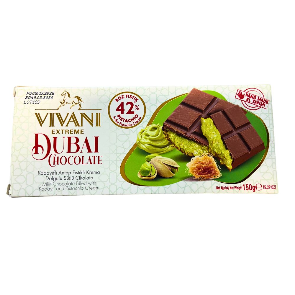 JM Bonart Vivani Dubai Chocolate [Pack of 1]