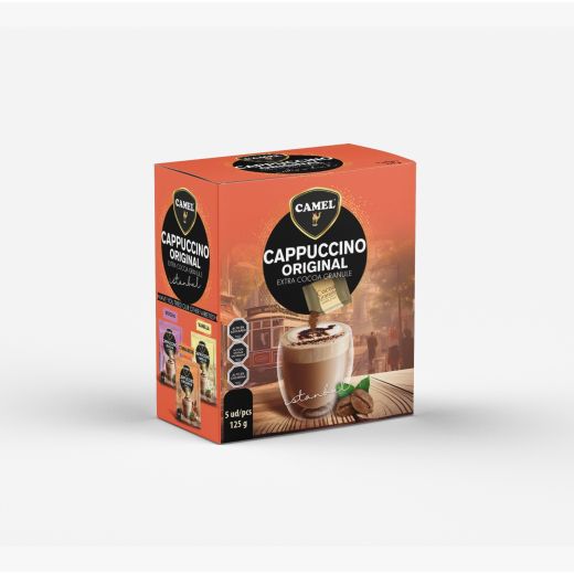 Original Cappuccino with Cocoa 5 x 25g sachets box