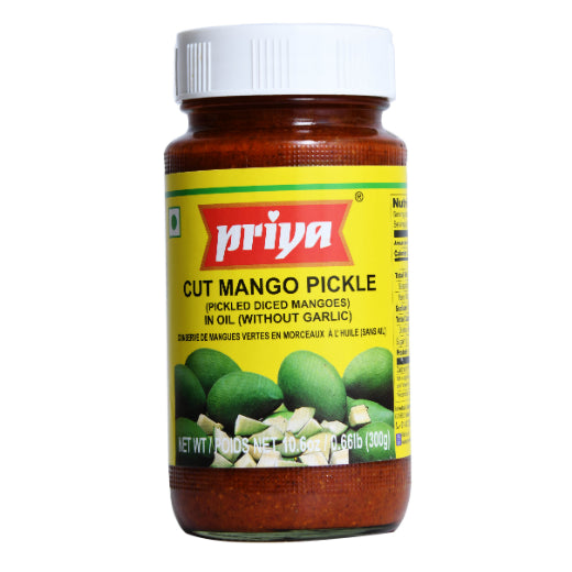 Pnb Priya Cut Mango Pickle With Out Garlic (300GX12PCS) product image