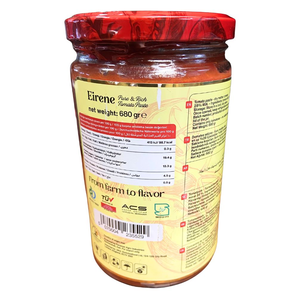Eirene Double Concentrated Tomato Paste 680g