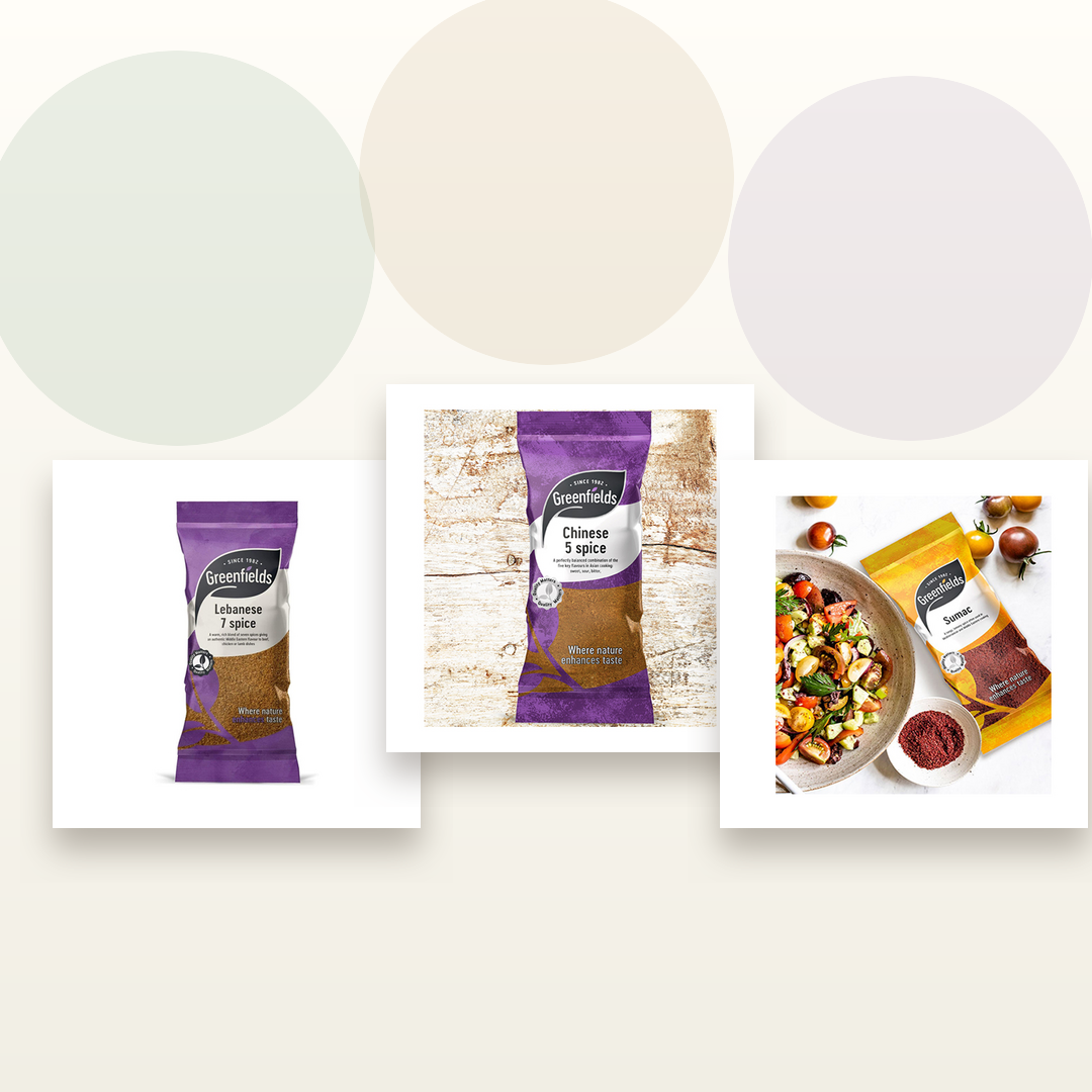 Greenfields Lebanese 7 Spice, Chinese 5 Spice and Sumac bundle