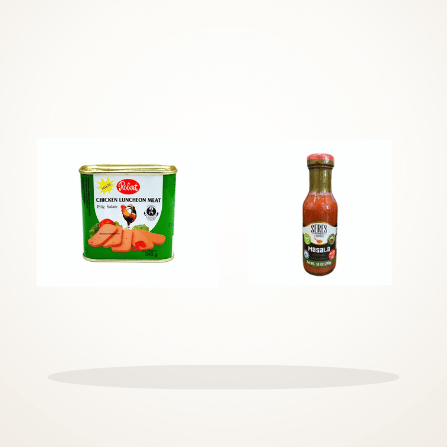 Robert Chicken Luncheon Meat and Seres Masala Sauce bundle image