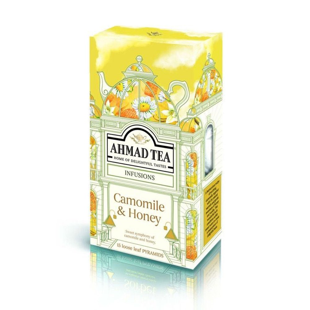 Ahmad Tea Camomile, Honey & Vanilla Infusion - Teabags -20ct