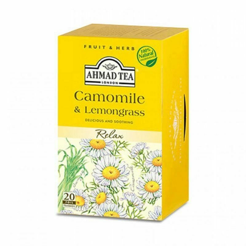 Ahmad Tea Camomile & Lemongrass Tea Bags (40G) - Aytac Foods