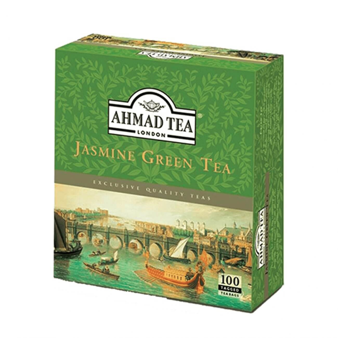 Ahmad Tea Jasmine Green Tea Bag (100 bags) - Aytac Foods