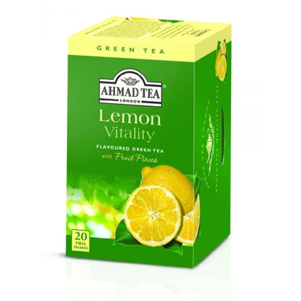 Ahmad Tea Lemon Vitality Teabag (40G) - Aytac Foods