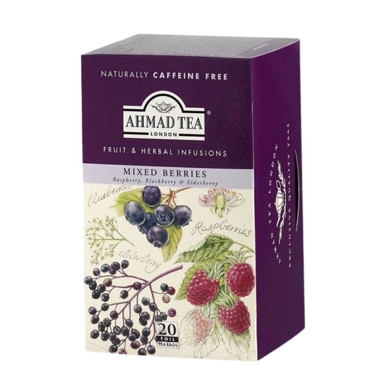 Ahmad Tea Mixed Berries &amp; Hibiscus Tea Bags (40G) - Aytac Foods