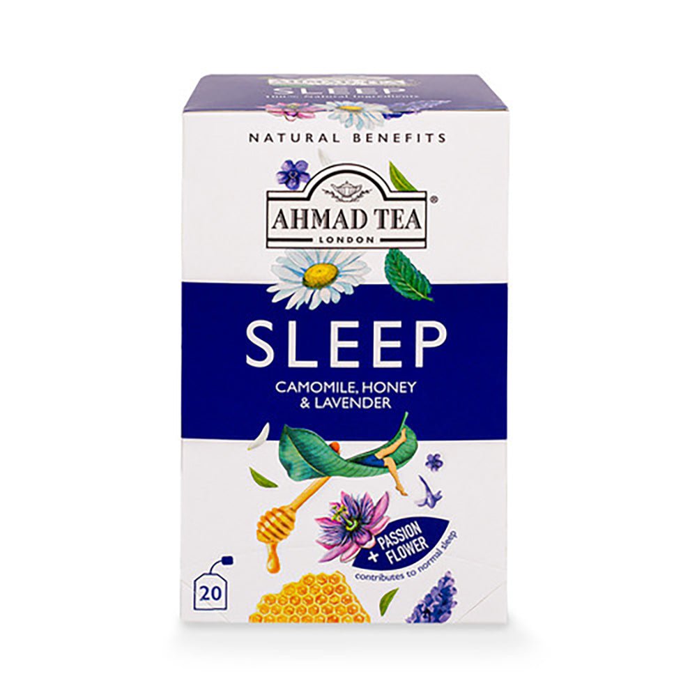 Ahmad Tea Sleep Camomile, Honey &amp; Lavender (30 gr X 20 bags) - Aytac Foods