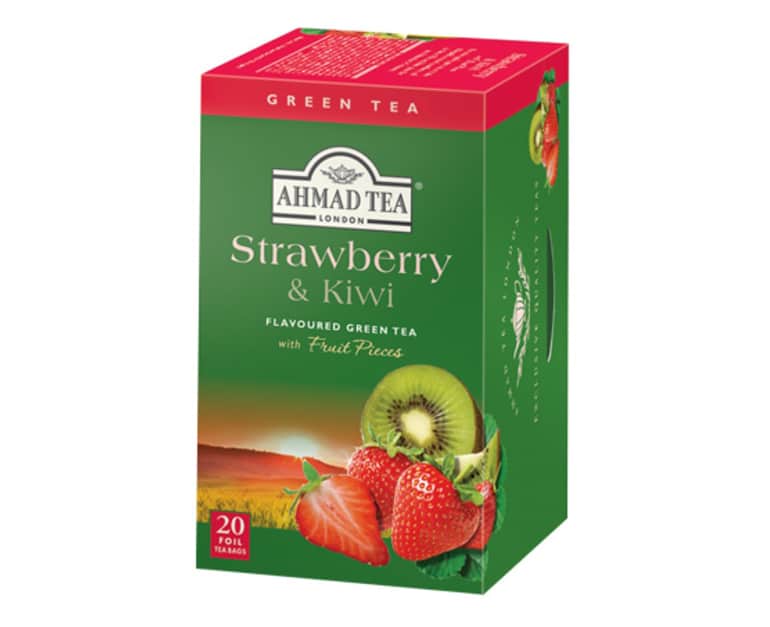Ahmad Tea Strawberry & Kiwi Tea Bags 40G X 20Bags - Aytac Foods