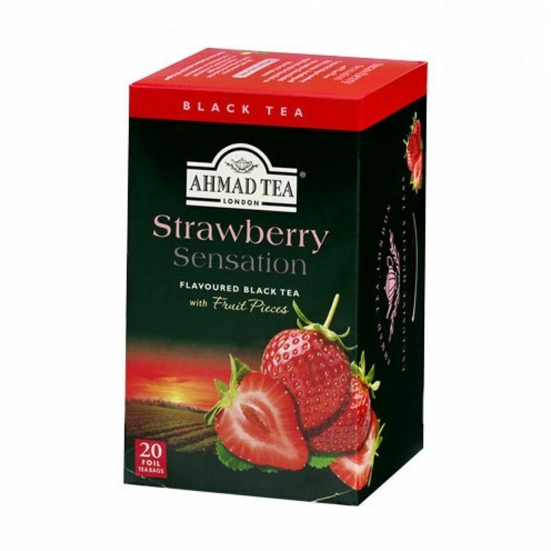 Ahmad Tea Strawberry Sensation (40G) - Aytac Foods
