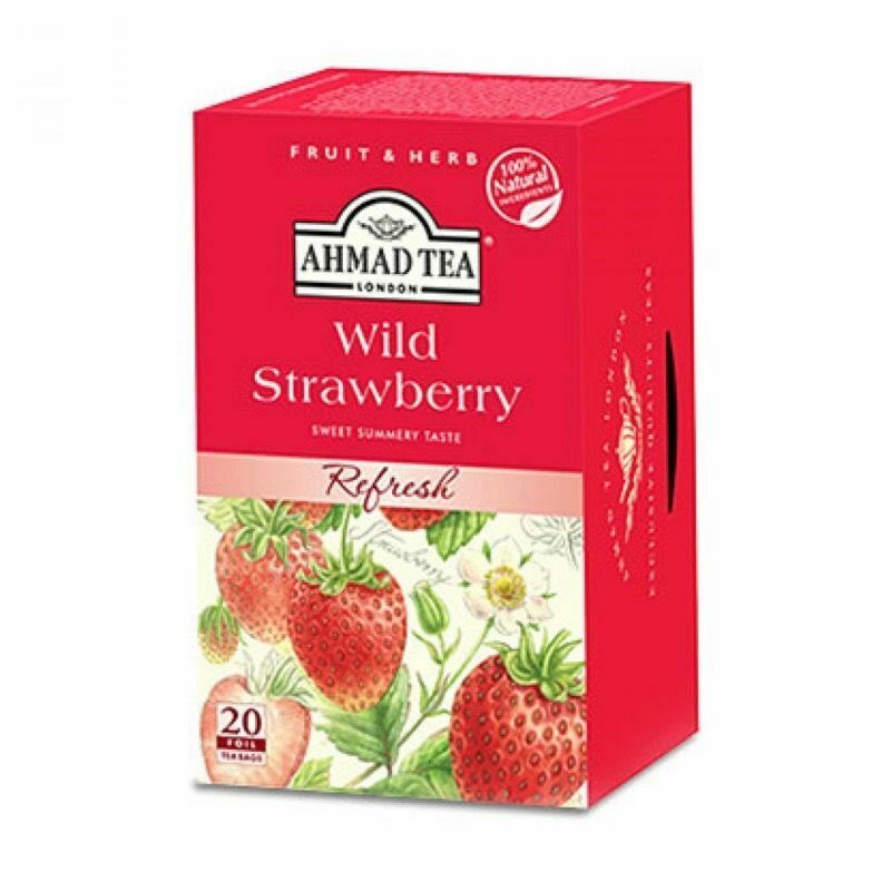 Ahmad Tea Wild Strawberry (40G) - Aytac Foods