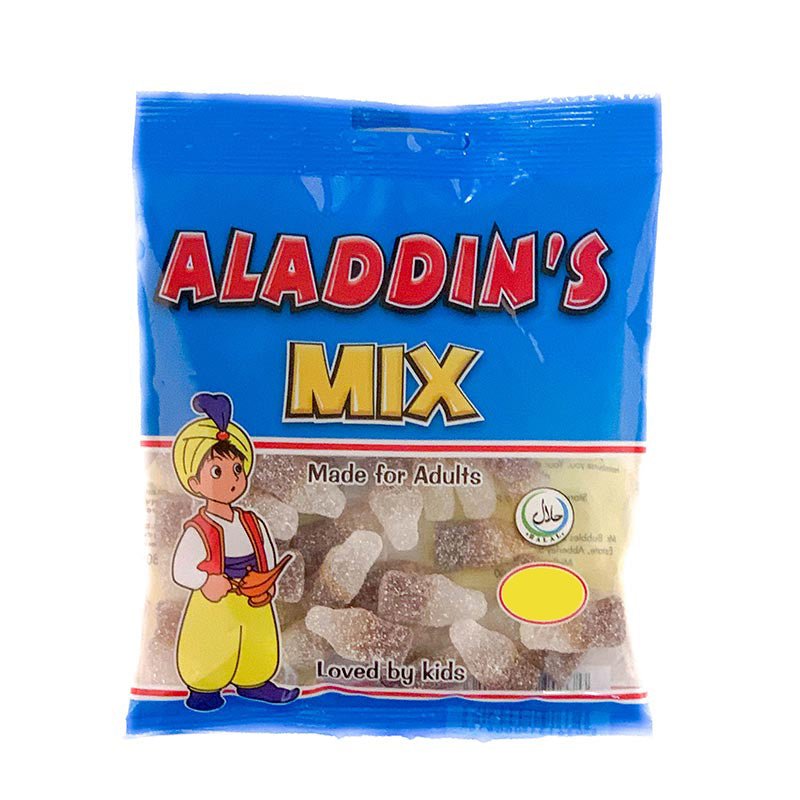 Aladdins Mix Sour Cola Bottles (170 gr X 12 pcs) - Aytac Foods