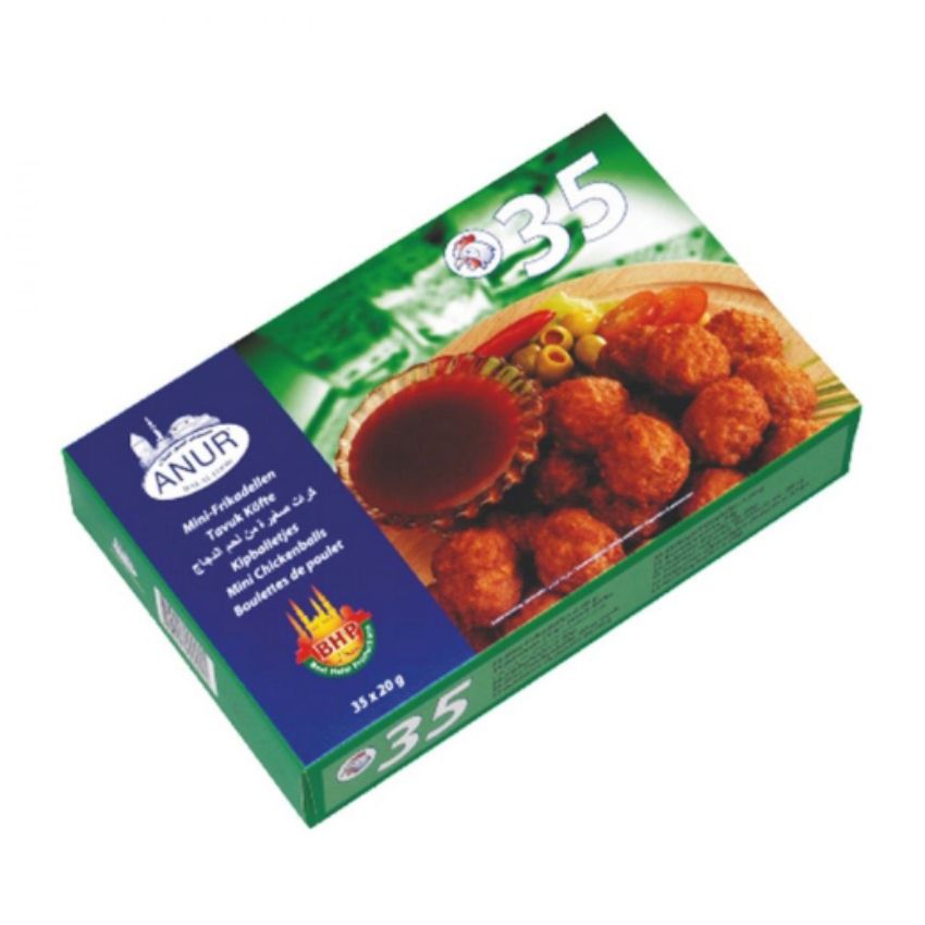 Anur Chicken Ball (Tavuk Kofte) (35X20G) - Aytac Foods