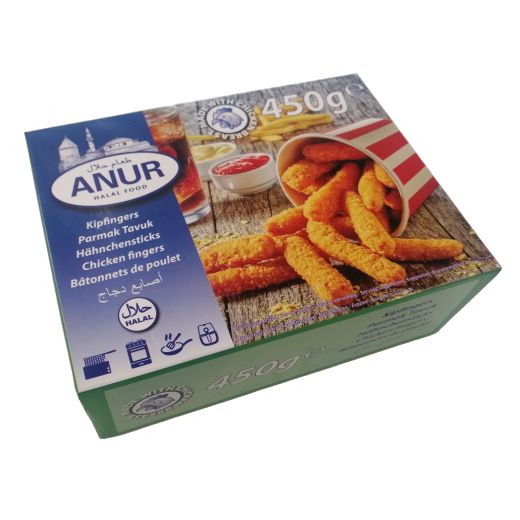 Anur Chicken Fingers (450G) - Aytac Foods