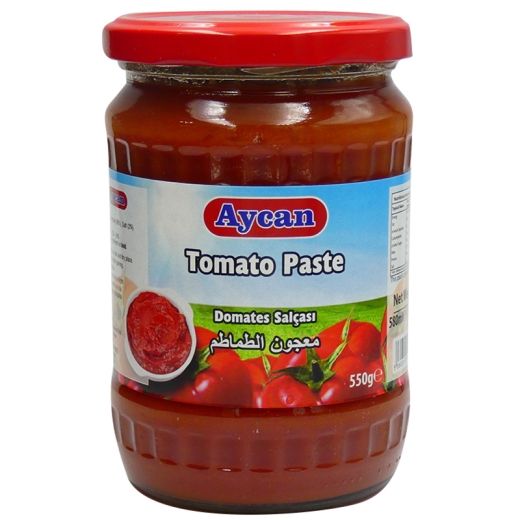 Aycan Tomato Paste (550G) - Aytac Foods