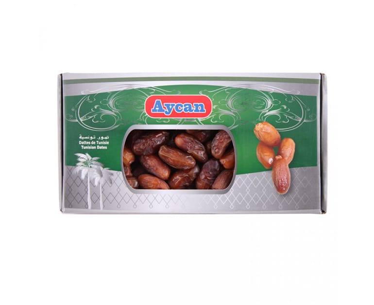 Aycan Tunisian Natural Deglet Nour Dates (1KG) - Aytac Foods