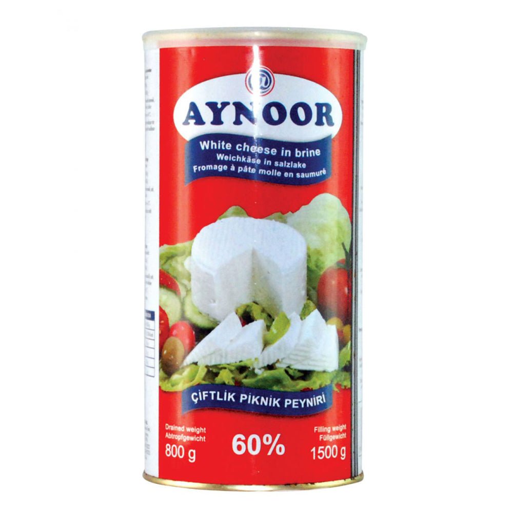 Aynoor Feta Cheese %60 (800G) - Aytac Foods