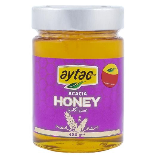 Aytac Acacia Honey Jar (450G) - Aytac Foods