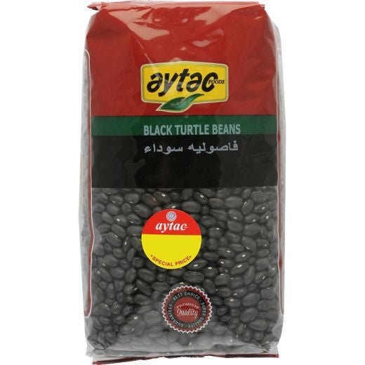 Aytac Black Turtle Beans (1KG) - Aytac Foods