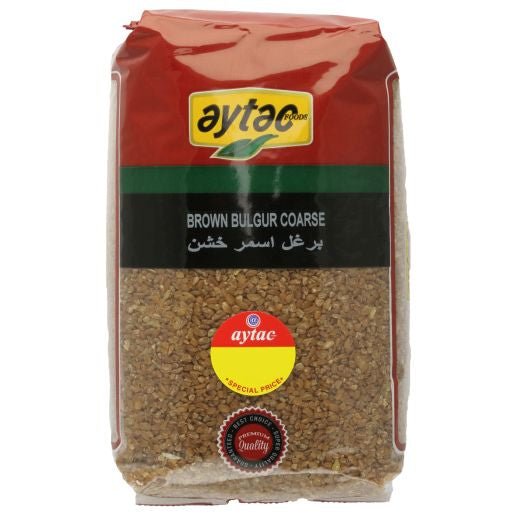 Aytac Bulgur Brown Coarse (1KG) - Aytac Foods