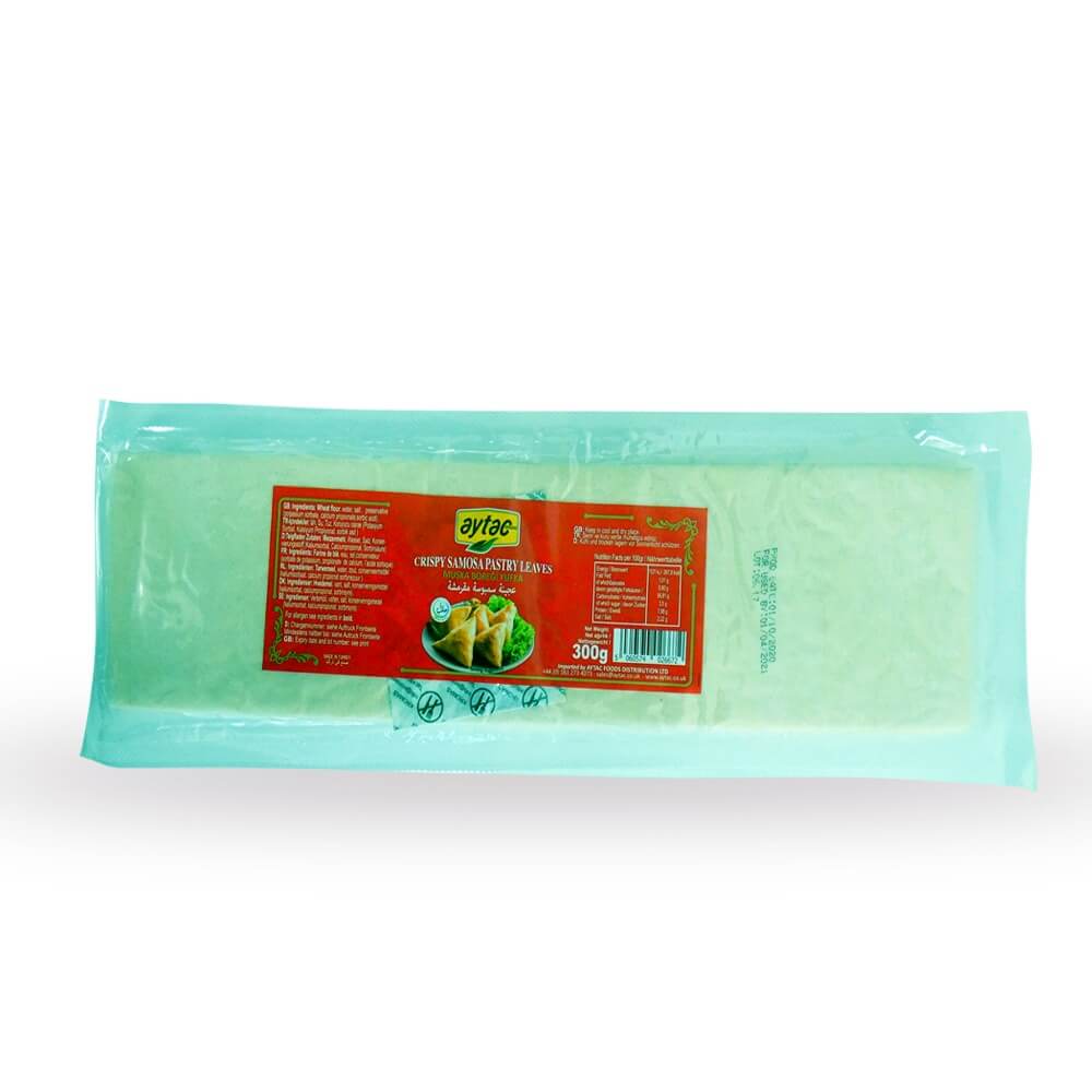 Aytac Crispy Samosa Pastry Leaves Muska Boregi Yufka (300G) - Aytac Foods