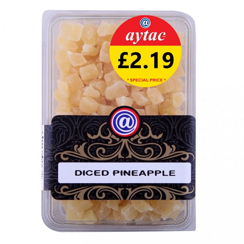 Aytac Dry Diced Pineapple (200G) - Aytac Foods