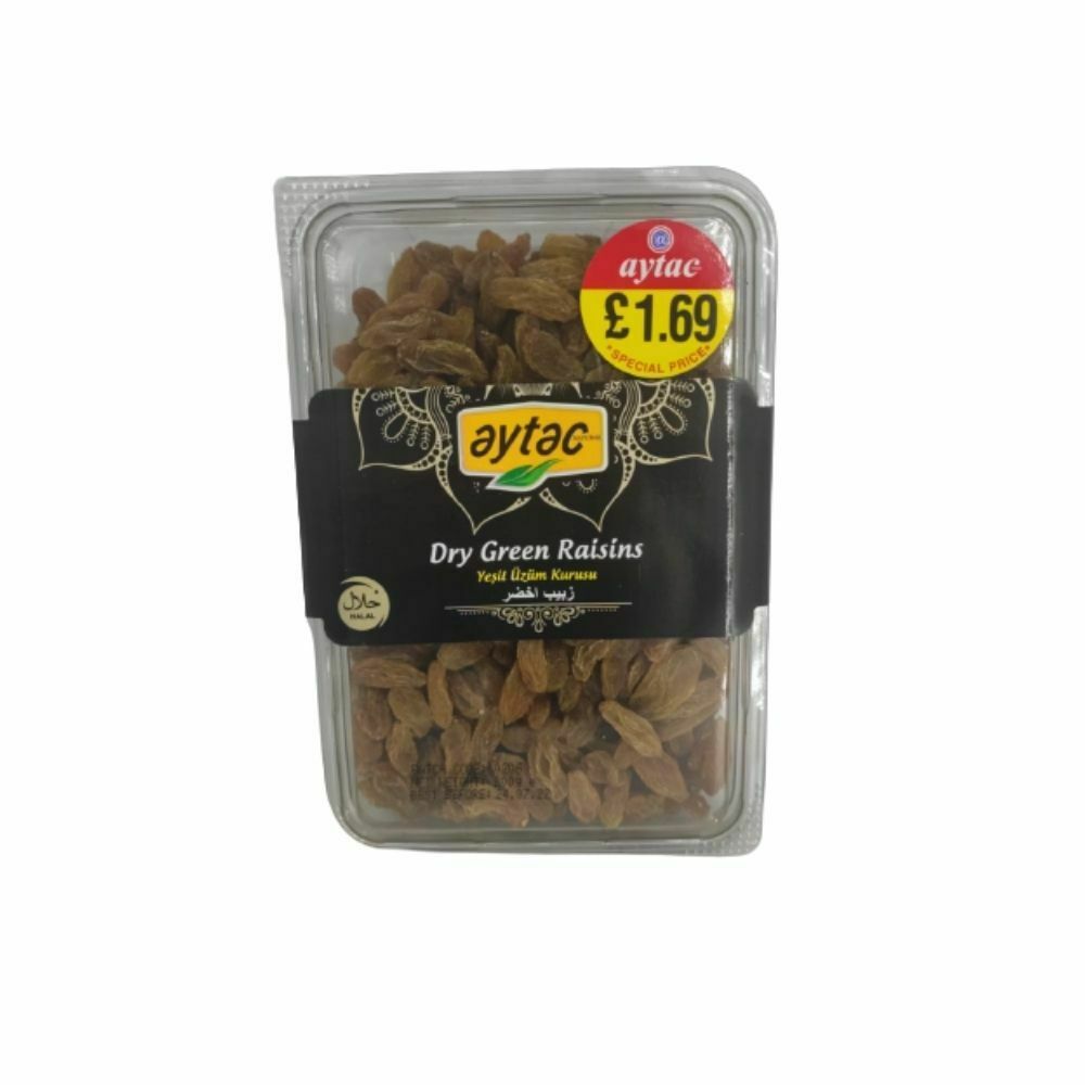 Aytac Dry Green Raisins (200G) - Aytac Foods